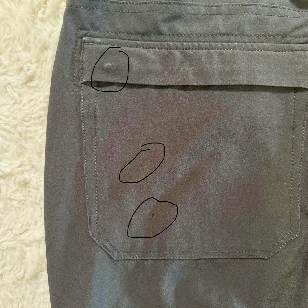 REI Women’s Classic Fit Roll-Cuff Hiking Pants Size 10 convertible long or cuff - Picture 5 of 6